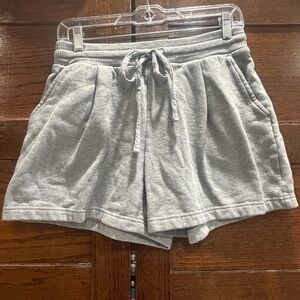 ✅ A new day small Athletic sweats Shorts Gray pockets lounge casual comfy sleep